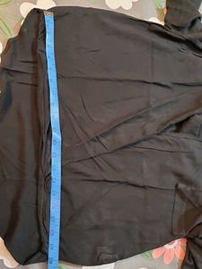 ZARA Black WRAP TOP