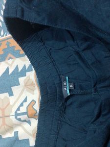 Navy Blue Lace Pants