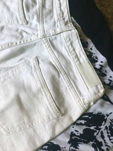 White Wide Leg Jeans
