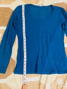 Blue Long Sleeve T-Shirt