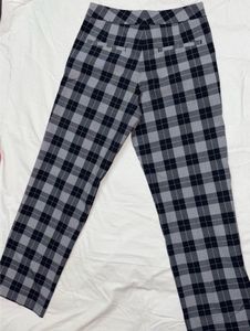 Allen Solly Plaid Formal Pants