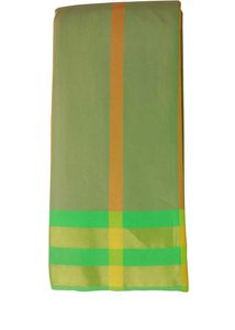 Elegant Green Cotton Saree