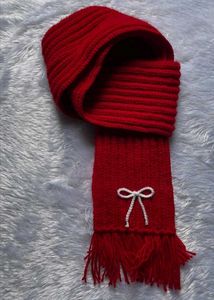 Red Bow Scarf