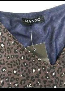 New With Tag Brown Tiered Maxi Dress