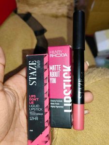 Combo Of 3 Lipsticks (New) Shades Available