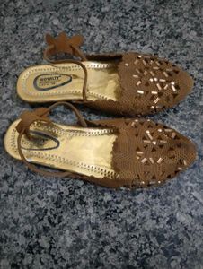 Brown Ethnic Flats