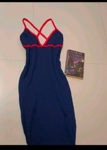 Pinterest Y2k Goth Cross Shoulder Ribbed Dress