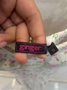 Floral Print corset dress - Ginger Brand