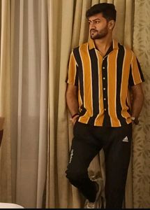 Striped Short Sleeve Shirt