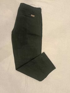 Men's Navy Blue Straight Leg Pants