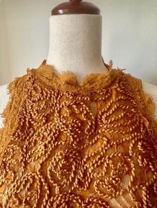 ZARA EMBROIDERED TOP FOR WOMEN