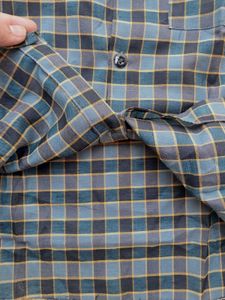 Vintage Plaid Short Sleeve Shirt (5-7 Years)