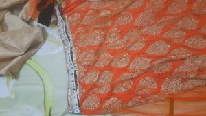 Orange Lehenga Choli Set