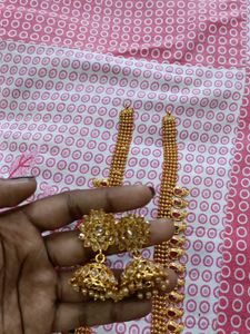 Gold Plated Necklace Set + freebies