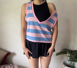Cute Striped Tank Top