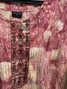 Floral Print Kurti (Size M)
