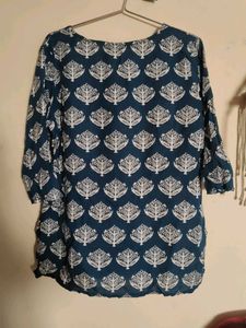 combo kurti brown &amp; blue