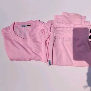Pink Tracksuit Set