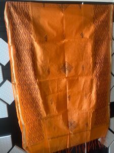 Womens Block Printed Chanderi Dupatta