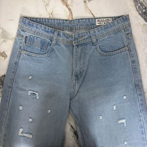 Jack & Jones Ripped Denim Jeans