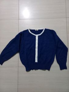 Blue Woolen Sweater