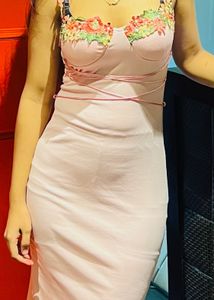 Floral Corset Bodycon Dress