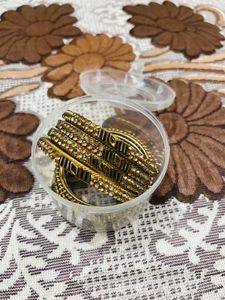 Golden Bangle Set