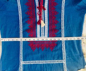 Elegant Blue Kurta Set