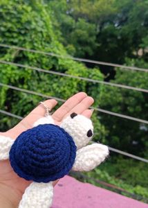 Crochet Turtle Keychain