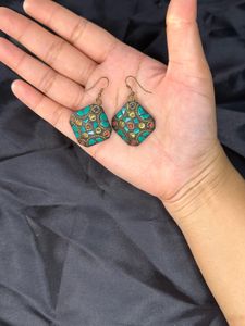 Boho Turquoise Earrings