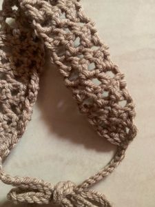 Crochet hair band
