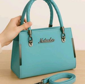 Natasha Light Blue Satchel