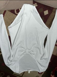 White Long Sleeve Top