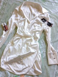 Satin Shirt Dress ✨