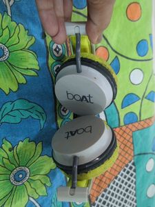 Boat Rockerz 400 Green/Grey Headphones