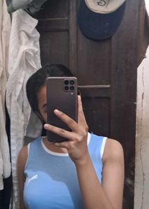 Light Blue Puma Tank Top