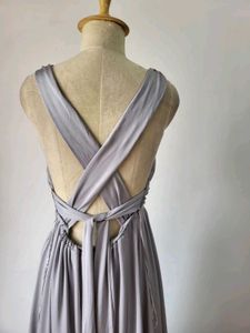 Gray Maxi Dress