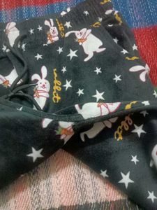 Cute Rabbit Print Lounge Pants