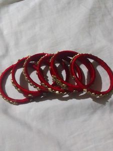 Red & Gold Bangles