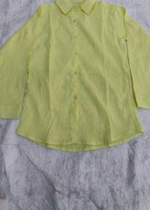 Women lemon Yellow Shirt.