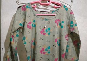 Straight Side Cut Kurtha