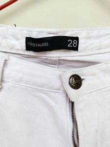 White Wide Leg Jeans