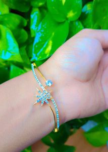 Gold Star anti tarnish kada for women