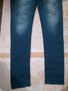 Women Navy Blue Jeans