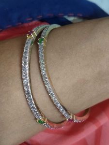 American Diamond Bangles