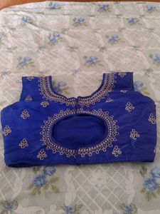 Bright Blue 💙 Colour Ready Made Blouse