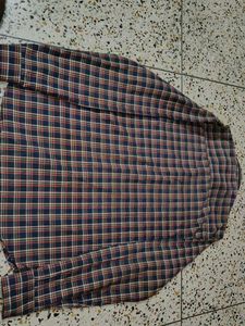 Plaid Button-Down Shirt