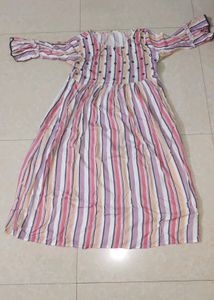 Striped Casual Dress