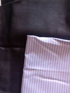 Striped shirt pant fabric