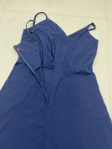Elegant Navy Blue Dress